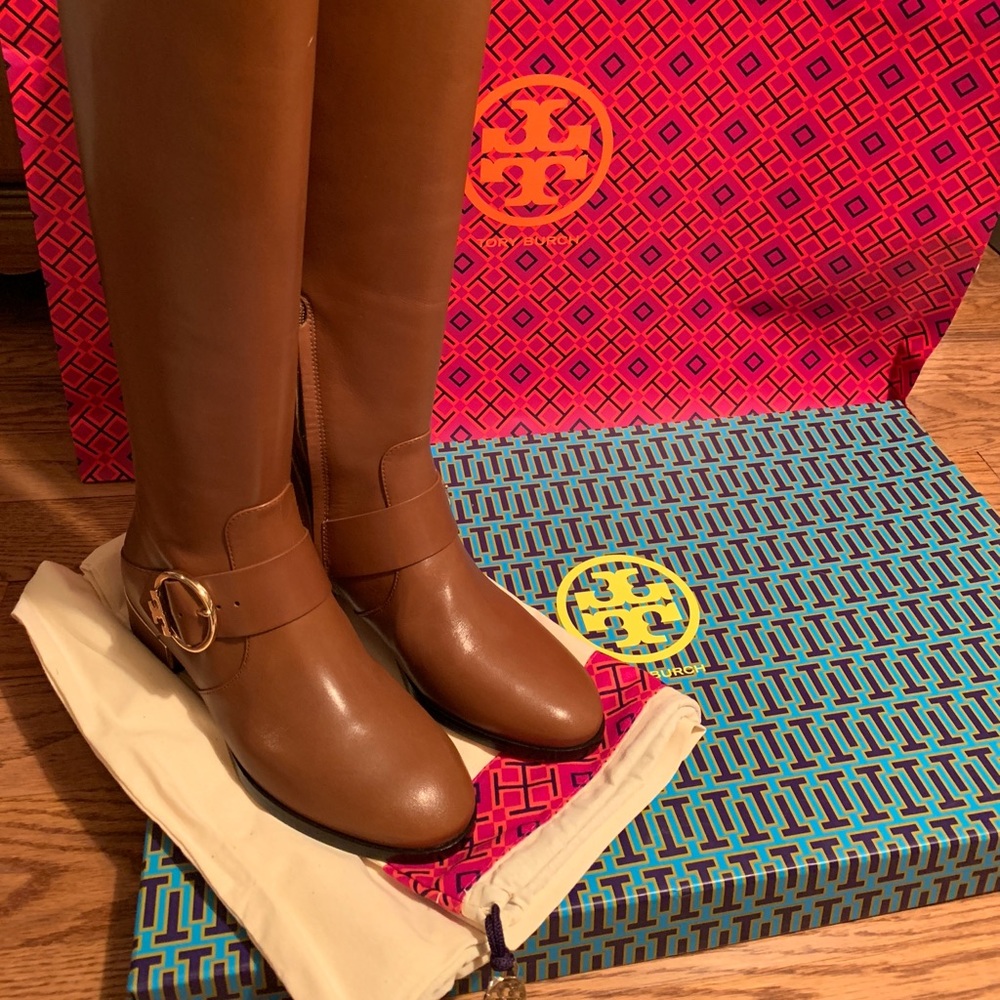 Tory Burch Sofia riding boots 7